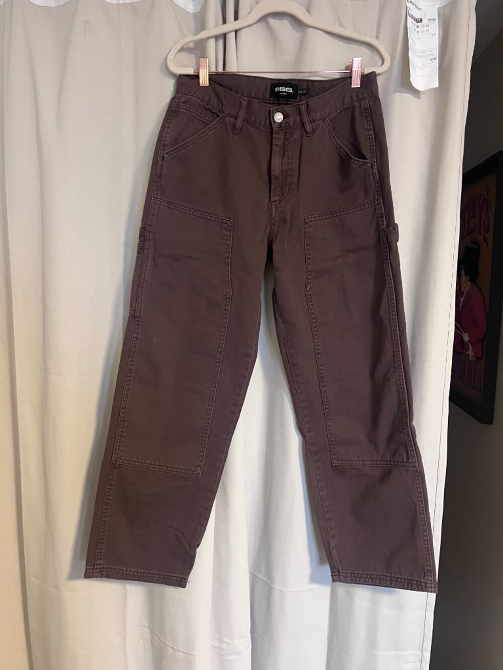 Men's RSQ Brown Carpenter Pants